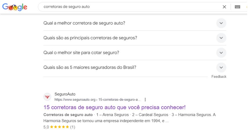 Conteúdo interno para o SeguroAuto.org